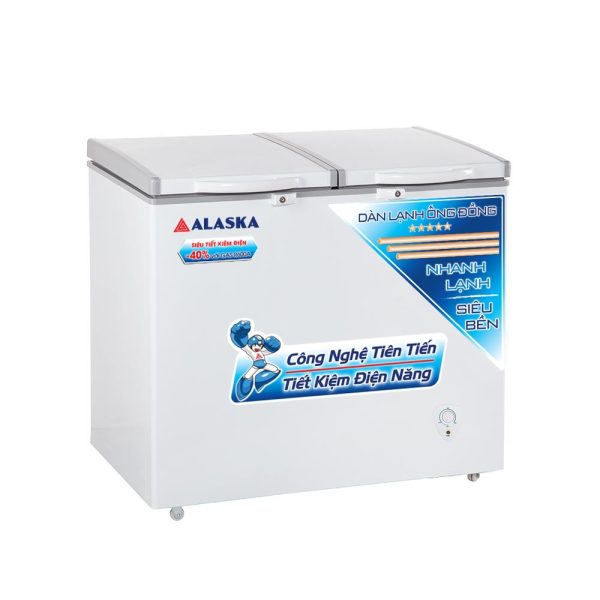 Tủ đông mát Alaska BCD-3568C dung tích 350 lít