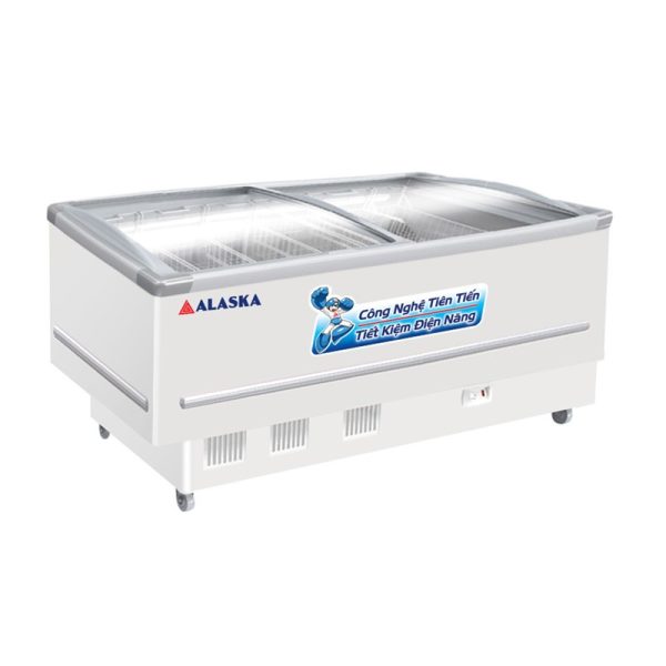 Tủ đông kính lùa cong Alaska SD-7W