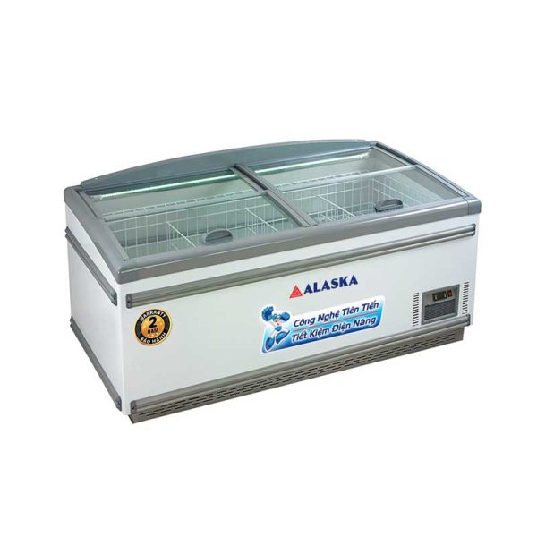 Tủ đông kính phẳng Alaska SDC-700Y